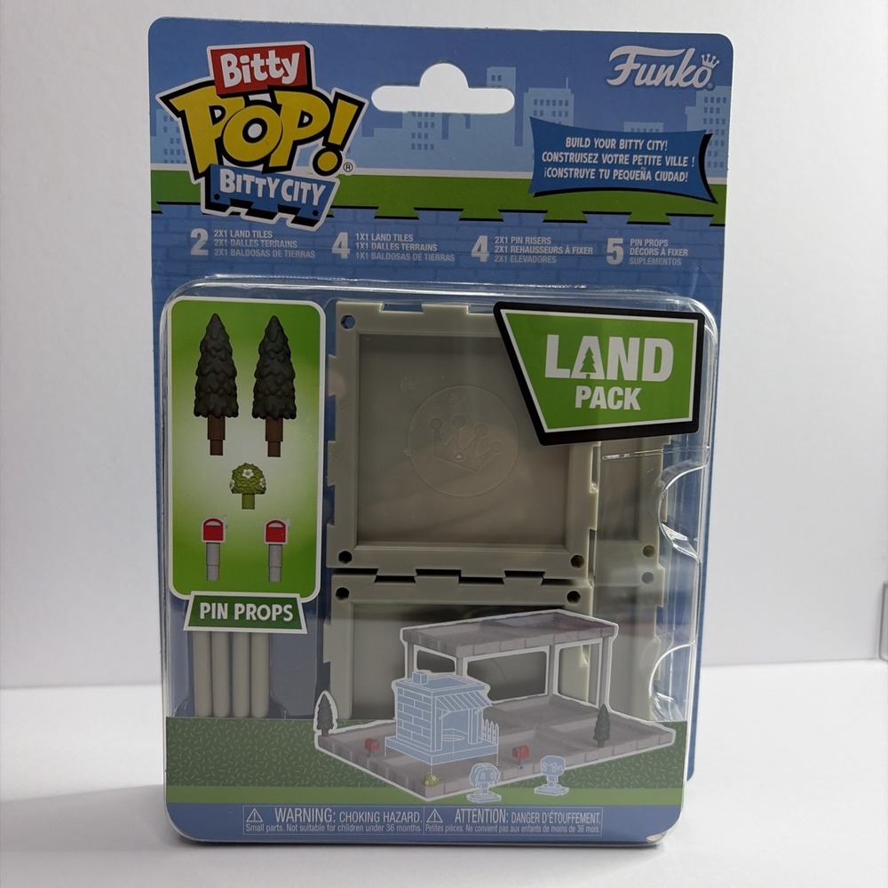 Funko Bitty City: Expansion - Land Kit [New Toy] Vinyl Figure, Collectible